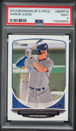 2013 Bowman Draft Picks & Prospects - PSA 9 MINT Aaron Judge #BDPP19 (RC)