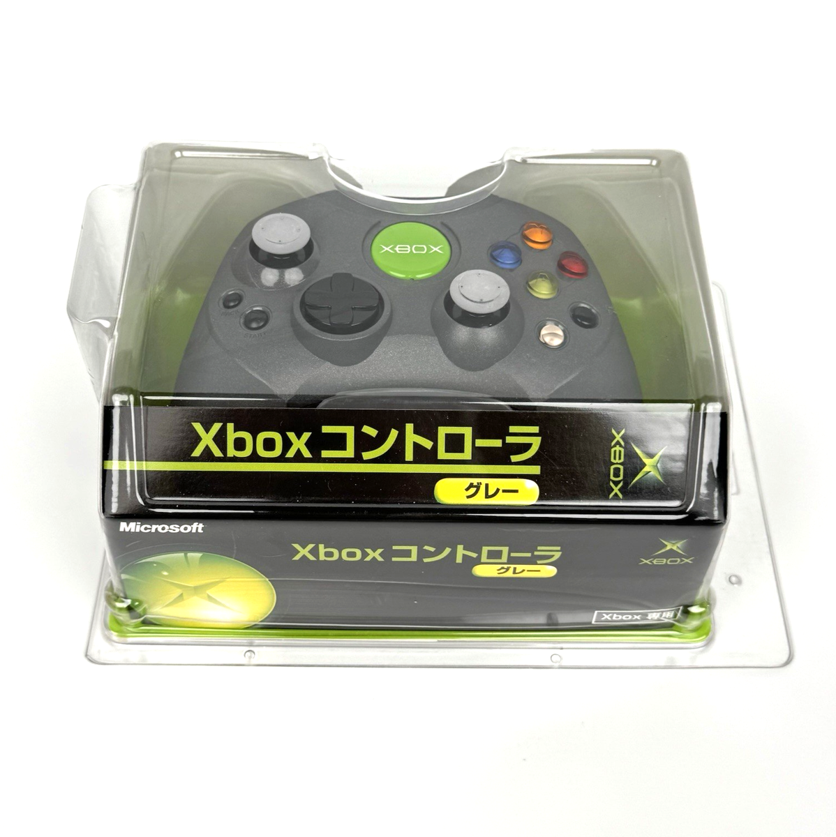 Original Xbox Wired Controller Gray Japanese Version Sealed