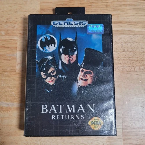 Batman Returns Sega Genesis, 1992 CIB w Manual – Tested