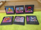 Lot Of 6 Sega Game Gear Cartridges. Cartridge Only. Sonic, Batman 🔥