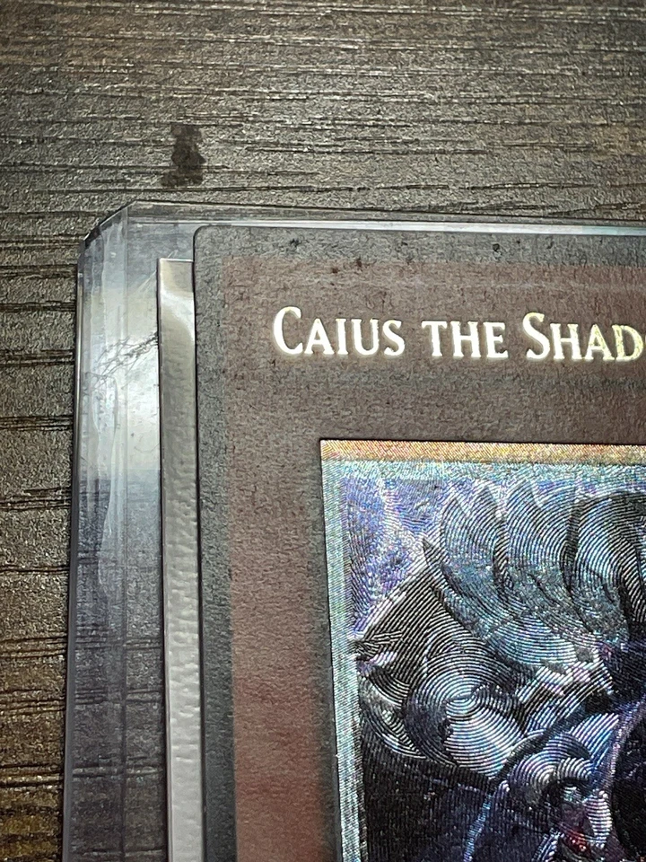 Yu-Gi-Oh! Caius The Shadow Monarch TU03-EN000 Ultimate Rare Foil Shift Euro - Image 4 of 4
