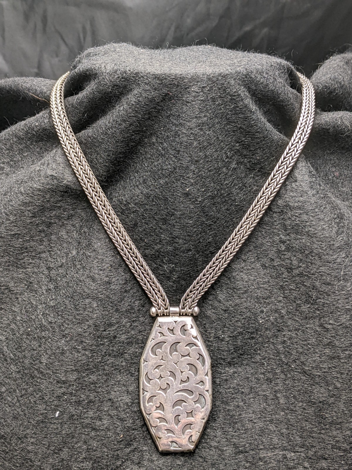 Vintage Lois Hill Scrollwork Scroll Filigree Ster… - image 9