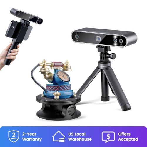 Revopoint POP 3 Plus 3D Scanner 0.04mm Precision 18fps Handheld Body Scanner