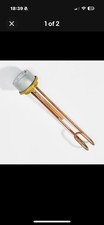 Backer 09193VS Copper Immersion Heater with Safety Thermostat - 14"