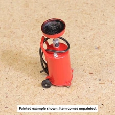 1/24-1/25 Scale Lift Oil Drain Pan Kit for Model Car Shop, Garage, Diorama