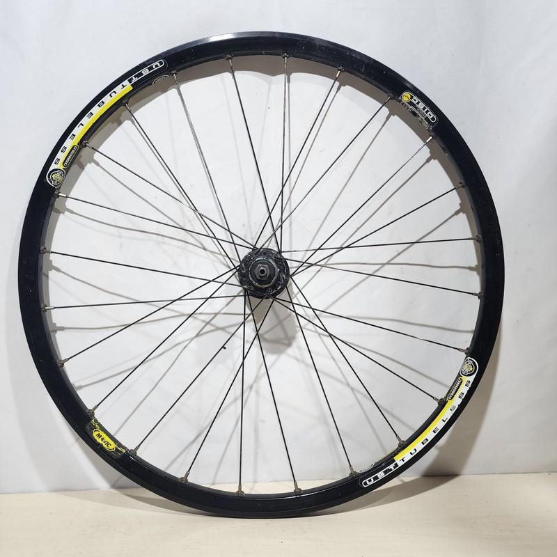 26" 26 Inch Mavic CrossROC UST Tubeless Disc Brake Front Wheel