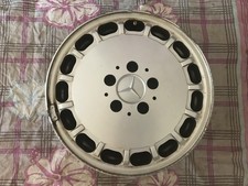 1x 15&ldquo; Gullideckel ALU Felge Mercedes-Benz 190er W201 2014001302 7Jx15H2 ET44