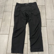 5.11 Tactical Men's Pants 38x32 Black Fast-Tac Cargo Ripstop Regular Fit 74439