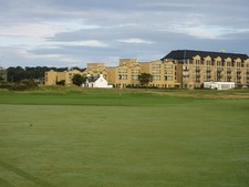 Photo 6x4 St.Andrews Old Course, 1st Hole, Burn St Andrews The opening ho c2017