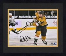 Framed William Karlsson Vegas Golden Knights Signed 8x10 Gold Shooting Photo