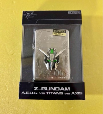 Zippo Oil Lighter USA Unopened Mobile Suit Z Gundam Lighter