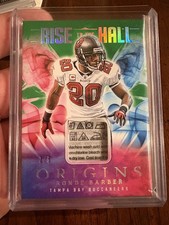 Ronde Barber LAUNDRY TAG /5!! Rise To The Hall 2025 Origins Tampa Bay Bucs