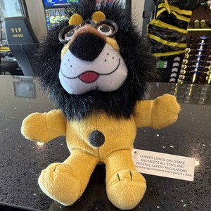 Hubert Lion Plush Stuffed Animal Made for Harris Bank Banking & Insurance Theme