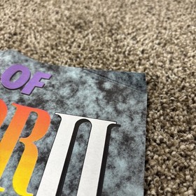 World of Dragon Warrior II (2) Map Poster Insert Video Game Nintendo NES Vintage