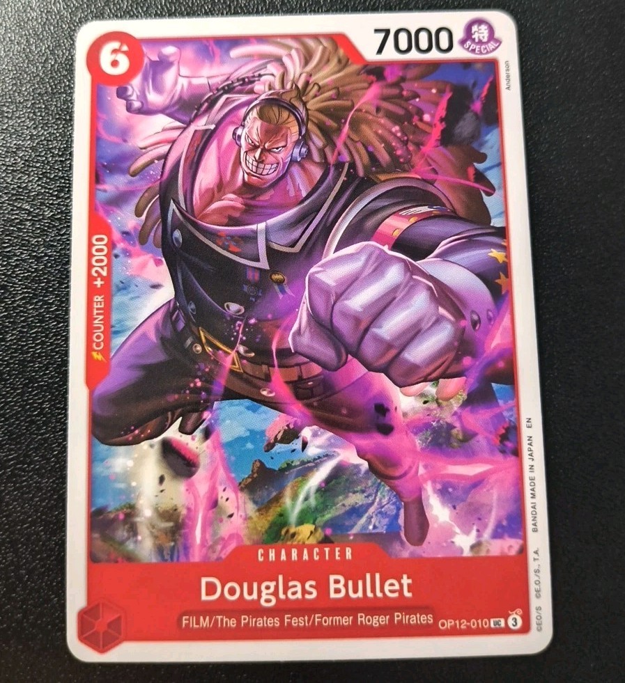 One Piece CCG Douglas Bullet Legacy Of The Master UC OP12-010 NM