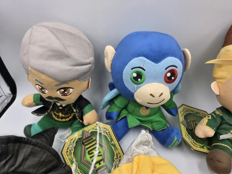 O Mágico de Oz Wicked Filme Conjunto de 6 Brinquedo 7” Boneca de Pelúcia Bicho de Pelúcia 2025 - Imagem 2 de 4
