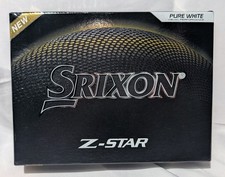 Srixon Z-Star Pure White Golf Balls - 12-pack - NEW