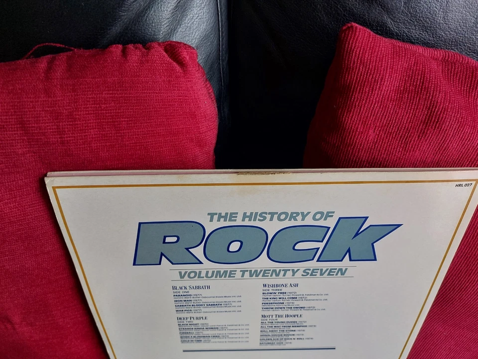 Black Sabbath / Deep Purple / Wishbone Ash / Mott The Hoople – HOR 27 Vinyl 1984 - Image 3 of 4