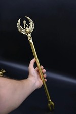 Rare Royal scepter Scarab Symbol of power Unique Ancient Egyptian Antiquities BC