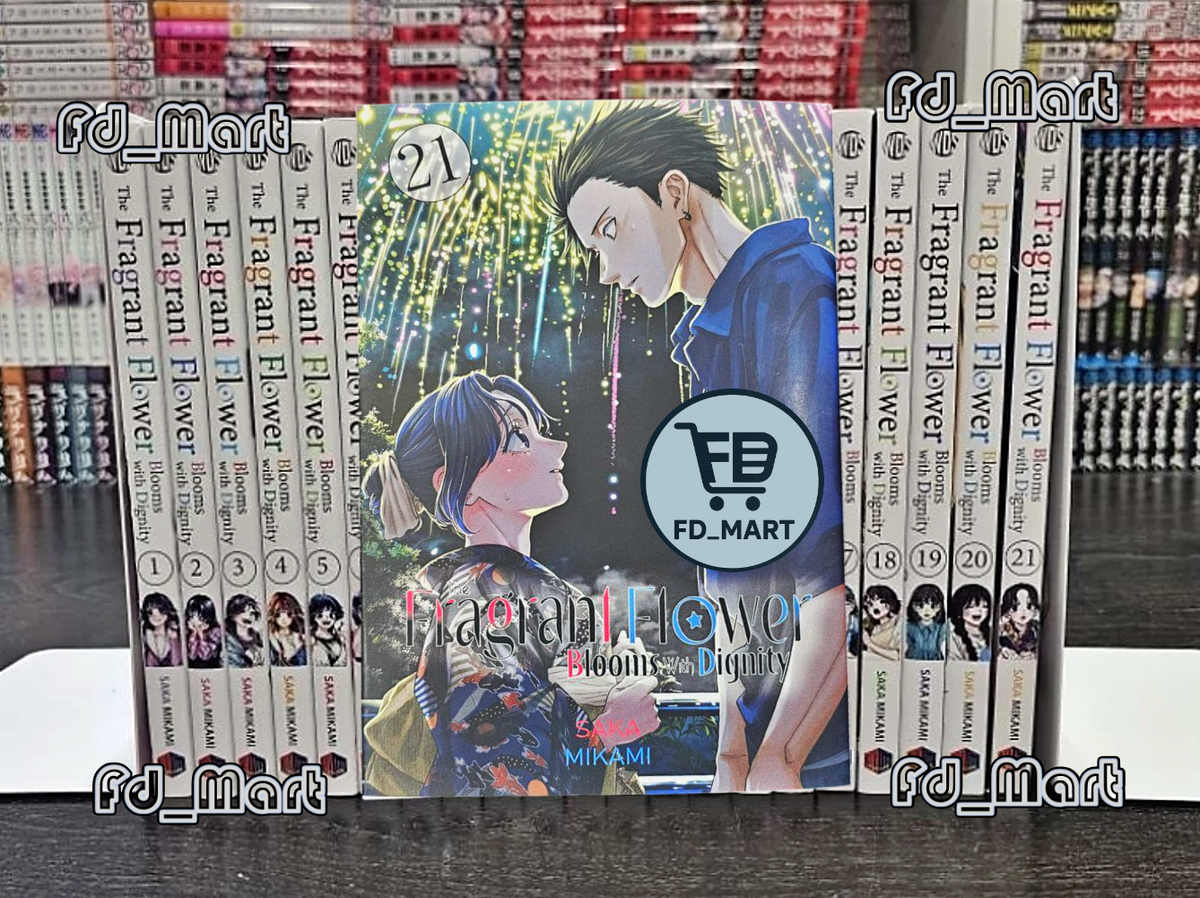BL★60冊 The Fragrant Flower Blooms Manga Vol 1-21 English Full Set Saka