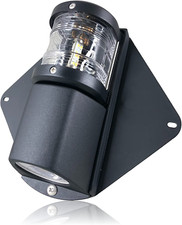 Waterproof LED Combo Masthead Deck Light for Sailboat Boats up to 12M, G4 Type B