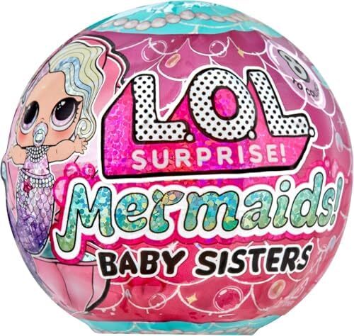LOL Surprise Mermaids Baby Sisters with Color Change Tail, 8 Dolls - Picture 5 of 7