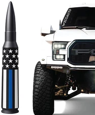 50 CAL BADASS BULLET ANTENNA® FOR FORD F150 F250 F350 RAPTOR BRONCO RAM TRUCKS