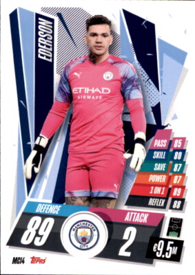 Champions League 20/21 2020 2021 MCI4 - Ederson - Basis Karte
