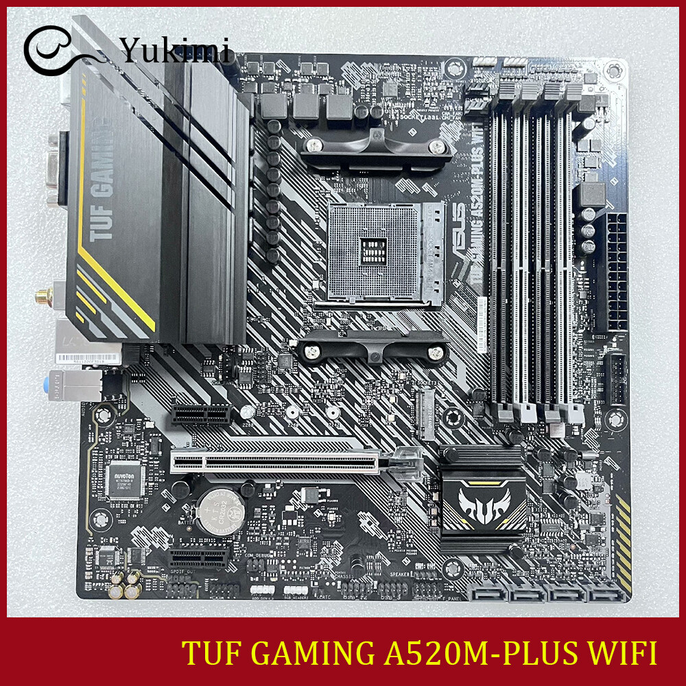 FOR ASUS TUF GAMING A520M-PLUS WIFI DDR4*4 128GB microATX