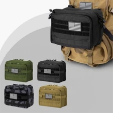 Tactical Multi-Purpose Large Capacity Waist Pack Molle Pouch Hiking Storage Bag