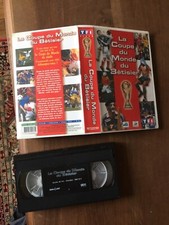 CASSETTE VIDEO VHS FOOTBALL la coupe du monde du betisier 0