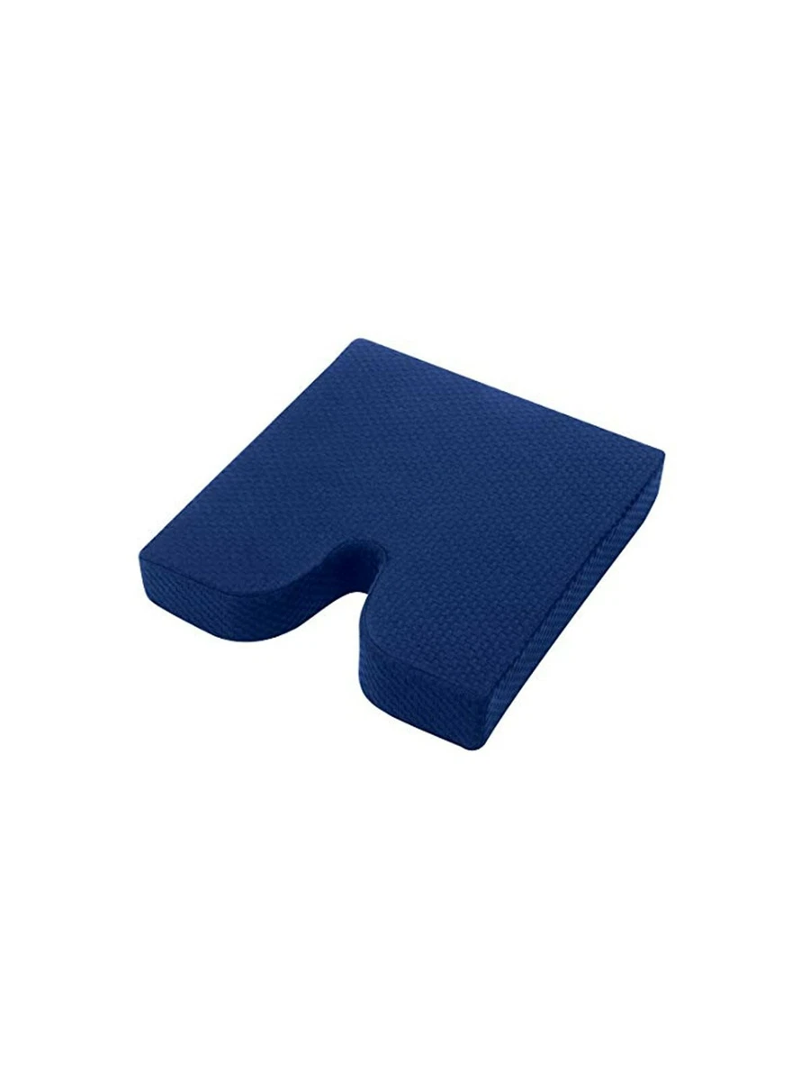 Carex Memory Foam Seat Cushion, Blue