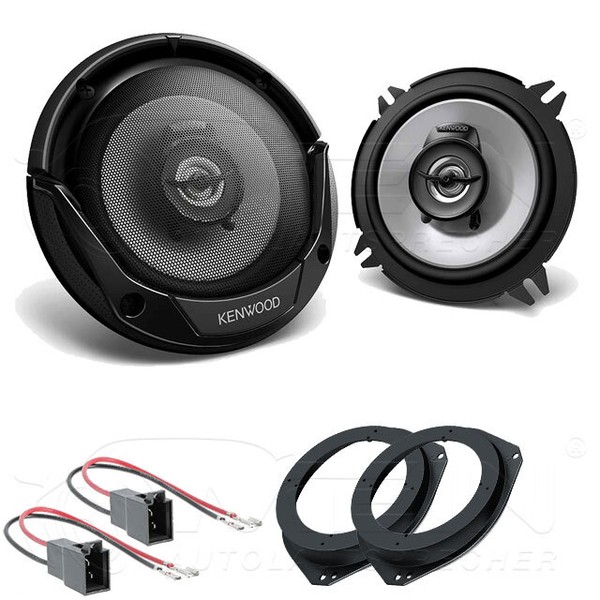 Kenwood Lautsprecher FüR Opel Corsa B 1993-2000 Vorn TüR Front 2-Wege 260W #AEC4-image