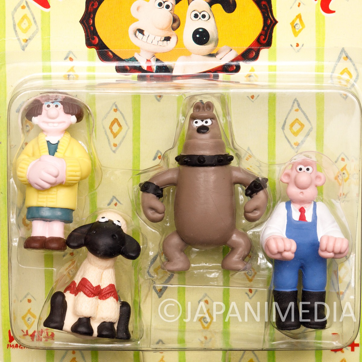 Wallace & Gromit Mini Figure Pack Vivid Imaginations Ardman JAPAN
