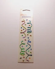 Mrs. Grossman's Stickers Lot of 2 Strips Brand New Package ~Sparkle Confetti~