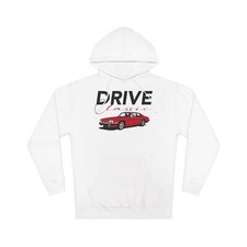 Drive Classic Red Jaguar XJ-S Hoodie