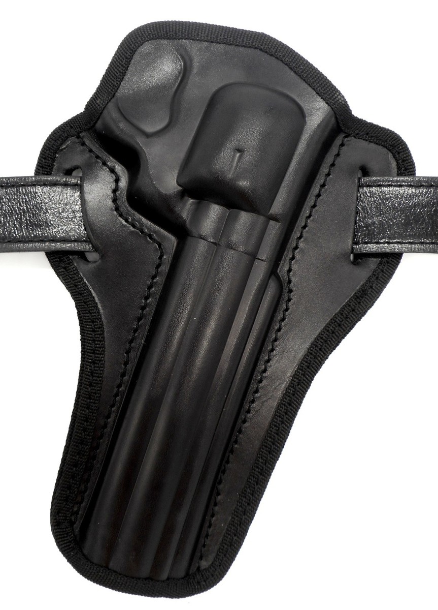 Cebeci Arms Leather OWB Belt Holster – S&W 629/929 Revolver 6.5", Right Hand, Black