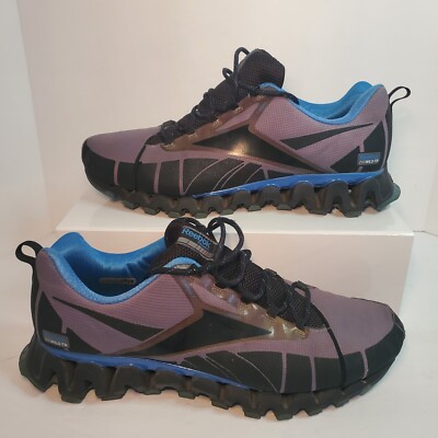 REEBOK MEN ZIGWILD TR Size 13 Mens Black/Blue Hiking Running Trail Shoes