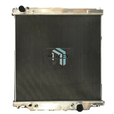2 Row Alum Radiator For 2003-2007 Ford F-250 F350 F-450 6.0L Turbo Powerstroke