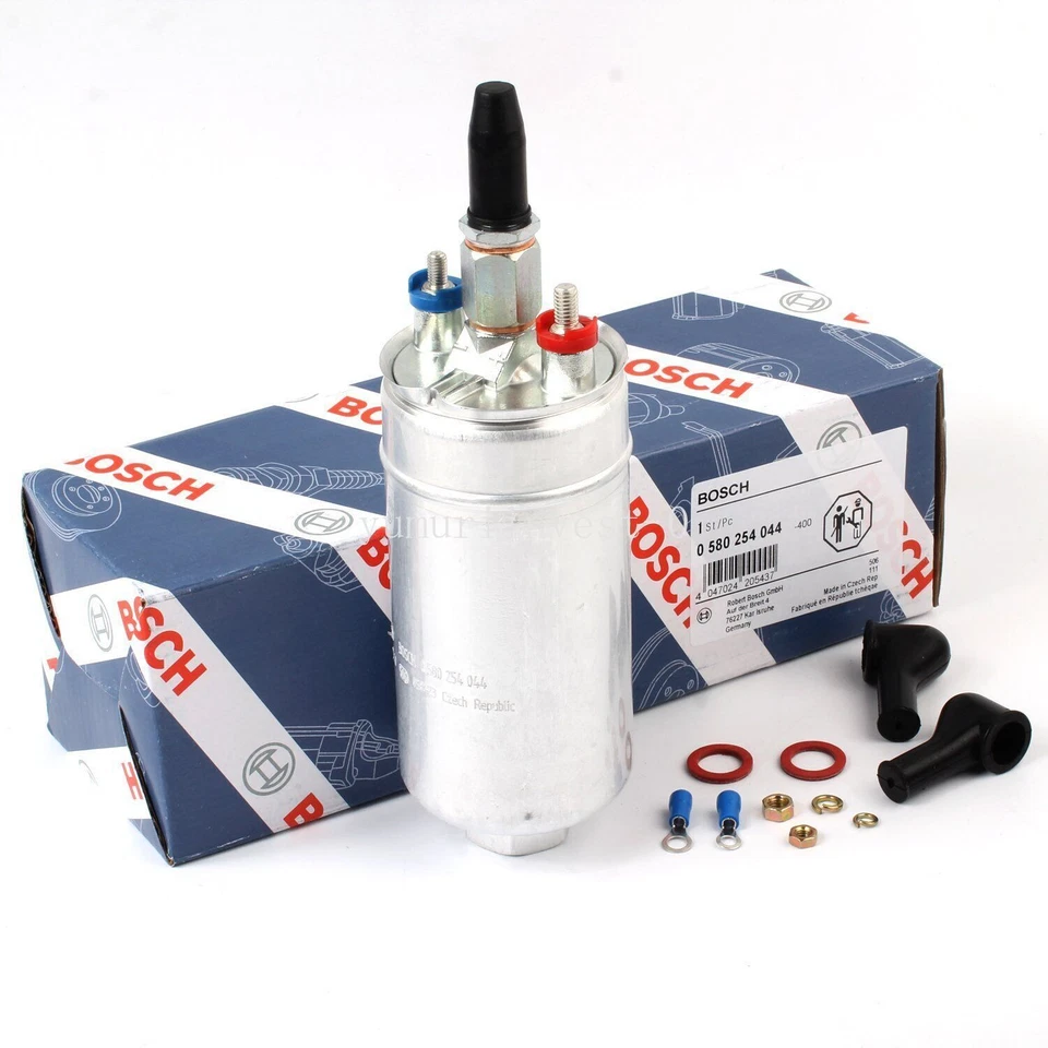 GENUINE Bosch 044 Universal Inline External Fuel Pump 0580254044 300lph E85 - Imagem 3 de 4