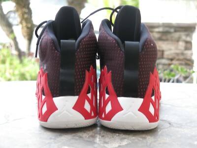 Size 15 - Air Jordan Jumpman Diamond Mid Black University Red for