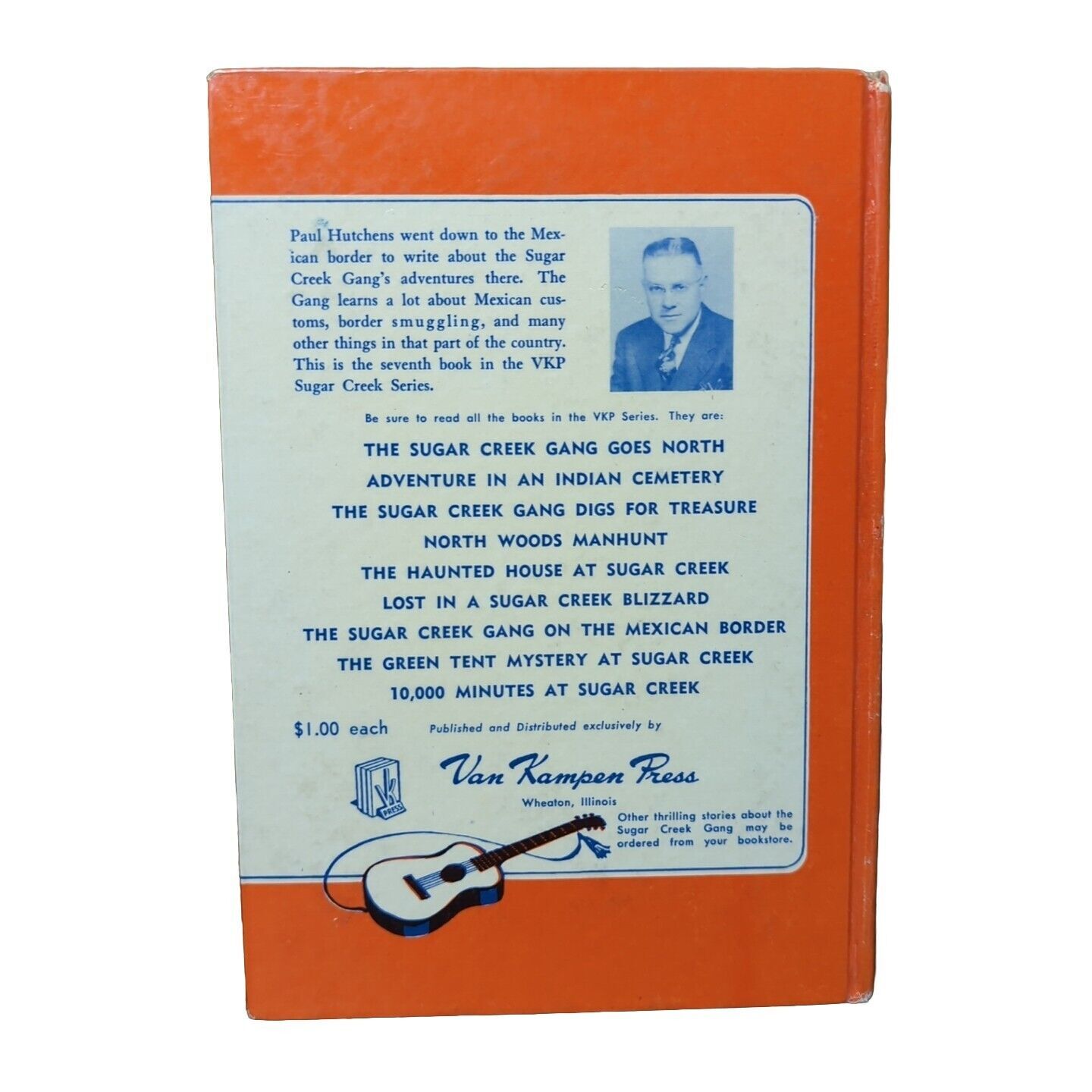 Vintage The Sugar Creek Gang On The Mexican Border By Paul Hutchens 1st