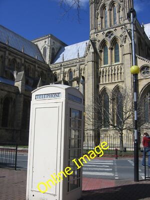 Photo 12x8 Two famous local structures Beverley Beverley Minster and a whi c2008