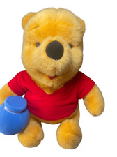 Walt Disney Company Toy Yellow Winnie the Pooh Honey Jar Plush Stuffed Animal