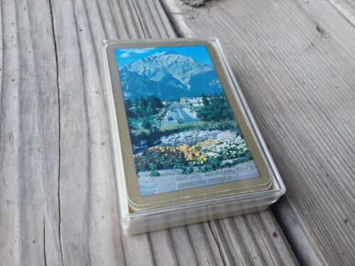 Vintage Cascade Mountain Canadian Rockies Playing Card Deck Complete Eph Collect - 第 1/2 張圖片