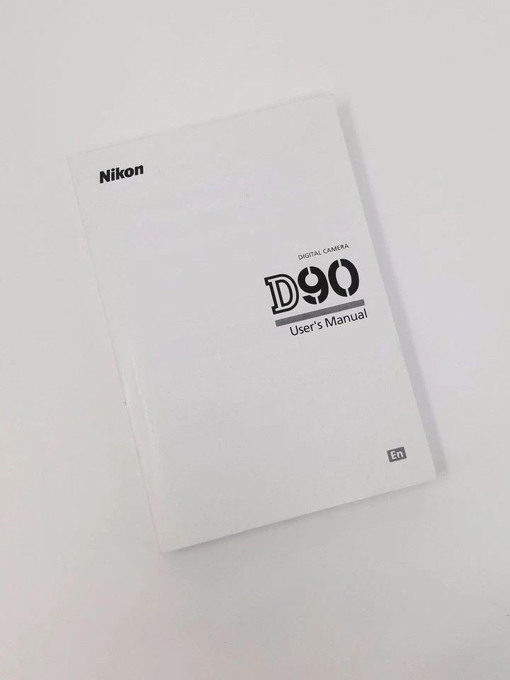 Libro manual del propietario Nikon D90 NUEVO Foto 2 de 2