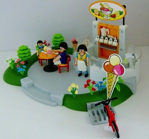 playmobil ice cream shop