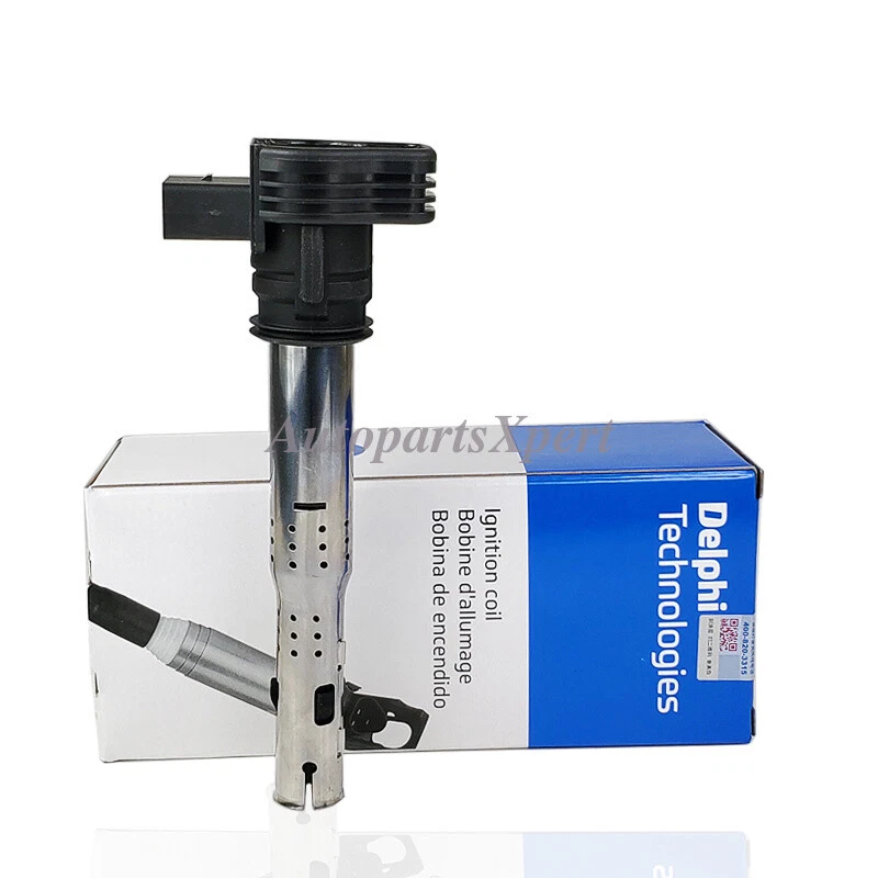 4 x Delphi OEM Ignition Coils 07K905715G for VW GLi Passat AUDI Q5 A4 1.8T 2.0T Foto 3 de 4