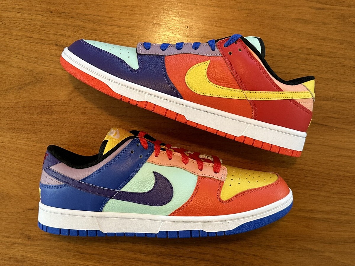 Nike Sb Dunk Low Made By You DS Sz 13 Nike Dunk Low WHAT THE Custom —