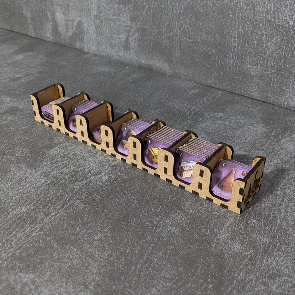 Brass Birmingham Board Game Box Insert Organiser Unofficial Storage Solution - Image 3 of 4